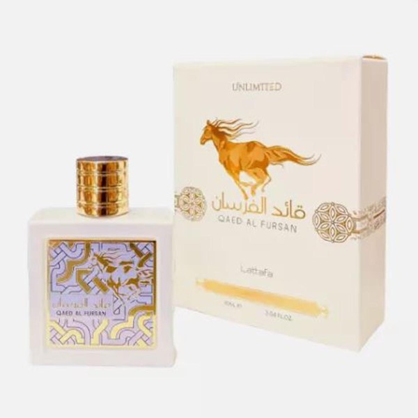 Qaed Al Fursan Unlimited Lattafa Perfumes para Hombres y Mujeres eau de parfum 90ml vaporizador
