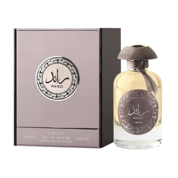 Ra'ed Silver Lattafa Perfumes para Hombres y Mujeres 100ml vaporizador