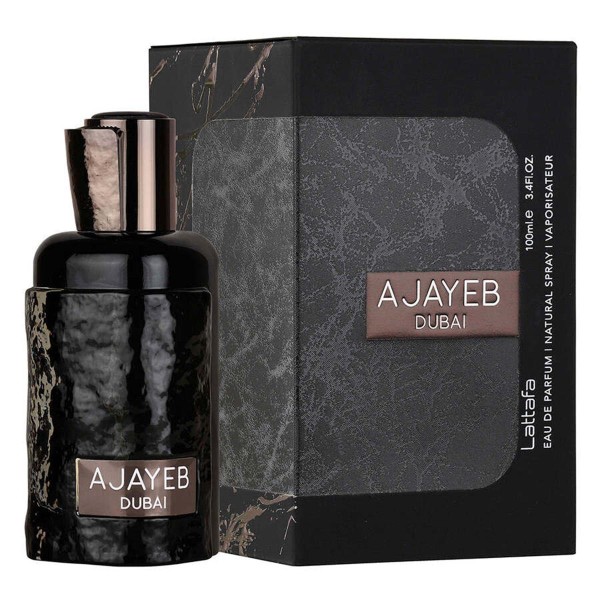 Ajayeb Dubai Lattafa Perfumes para Hombres y Mujeres eau de parfum 100ml vaporizador