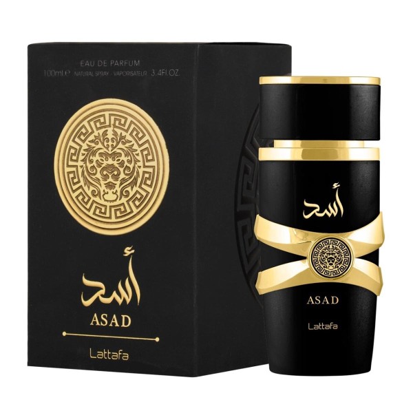 Asad Lattafa Perfumes para Hombres eau de parfum 100ml vaporizador