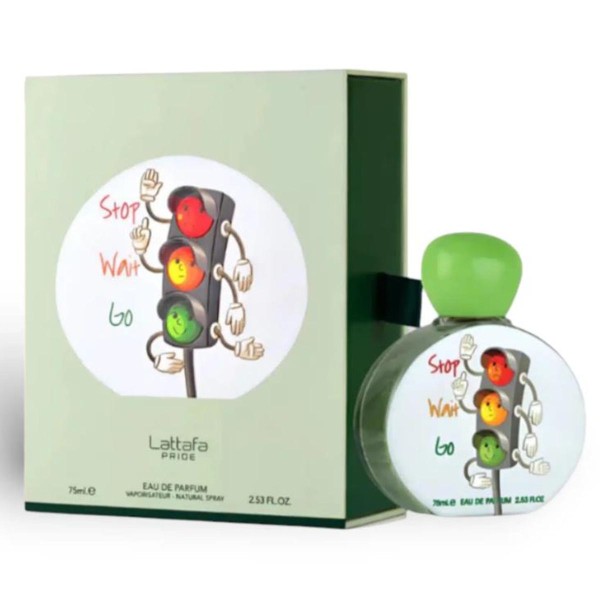 Stop Wait Go Lattafa Perfumes para Hombres y Mujeres 75ml vaporizador