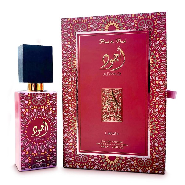 Ajwad Pink to Pink Lattafa Perfumes para Hombres y Mujeres eau de parfum 60ml