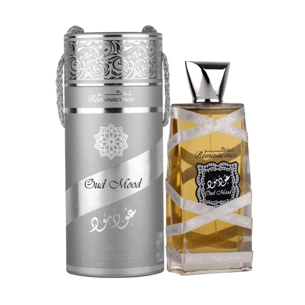 Lattafa reminiscence oud mood eau de parfum para hombres 100ml vaporizador