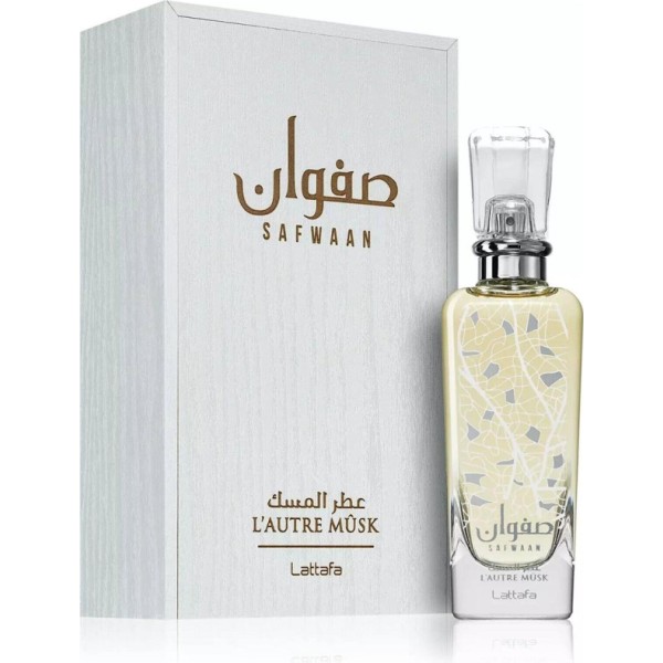 Safwaan L'autre Musk Lattafa Perfumes para Hombres y Mujeres100ml vaporizador