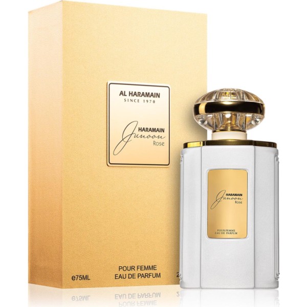 Junoon Rose Al Haramain Perfumes para Mujeres 75ml vaporizador