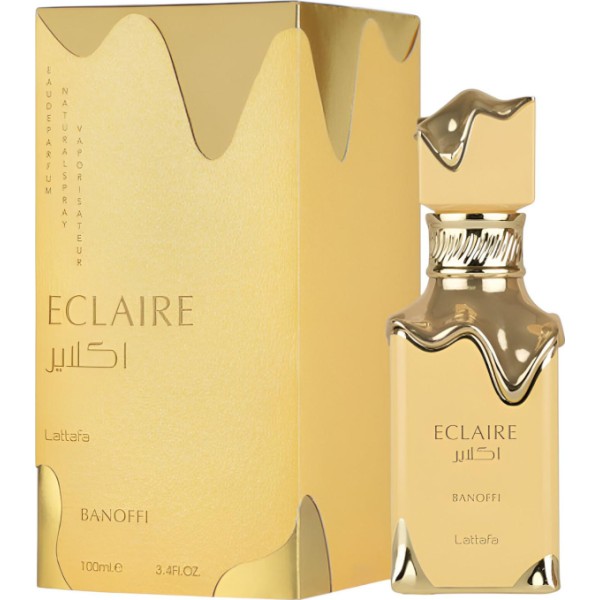 Eclaire Banoffi Lattafa Perfumes para Hombres y Mujeres eau de parfum 100ml