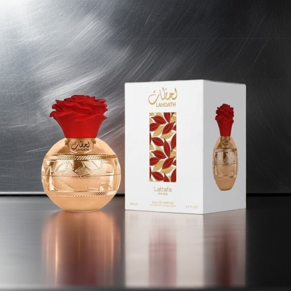 Lahdath Lattafa Perfumes para Hombres y Mujeres 80ml vaporizador