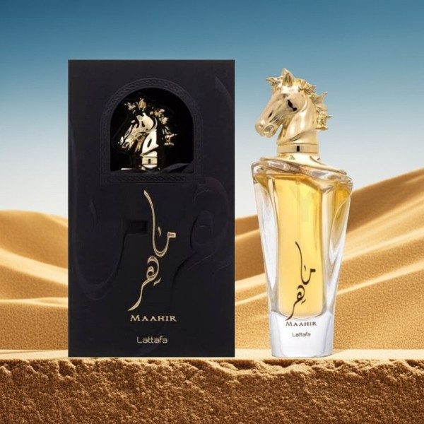 Maahir Lattafa Perfumes para Hombres y Mujeres 100ml vaporizador