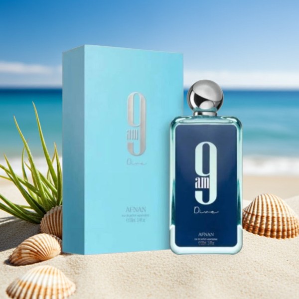 9am Dive Afnan para Hombres y Mujeres eau de parfum 100ml vaporizador