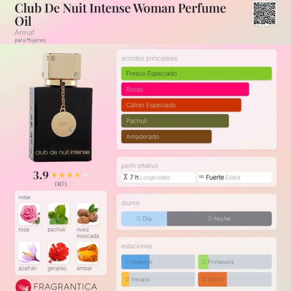 Armaf club de nuit intense woman eau de parfum 10ml vaporizador