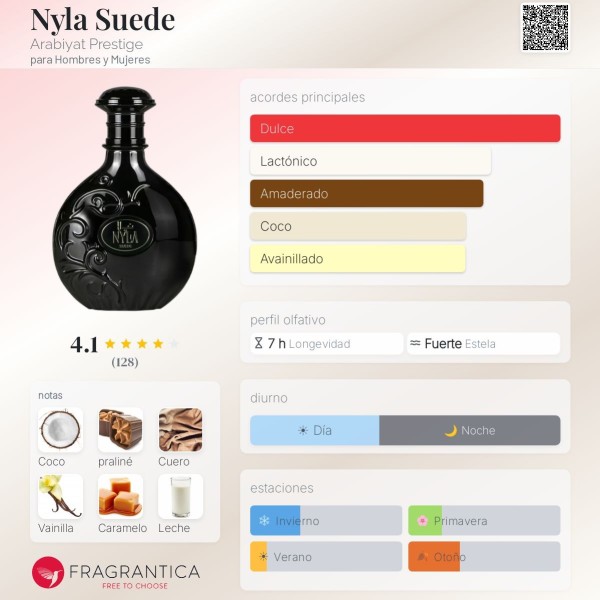 Nyla Suede Arabiyat Prestige para Hombres y Mujeres eau de parfum 80ml